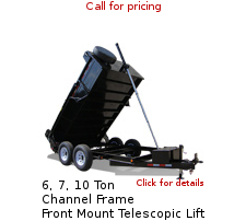 Miska 6-7 Ton Dump Trailer